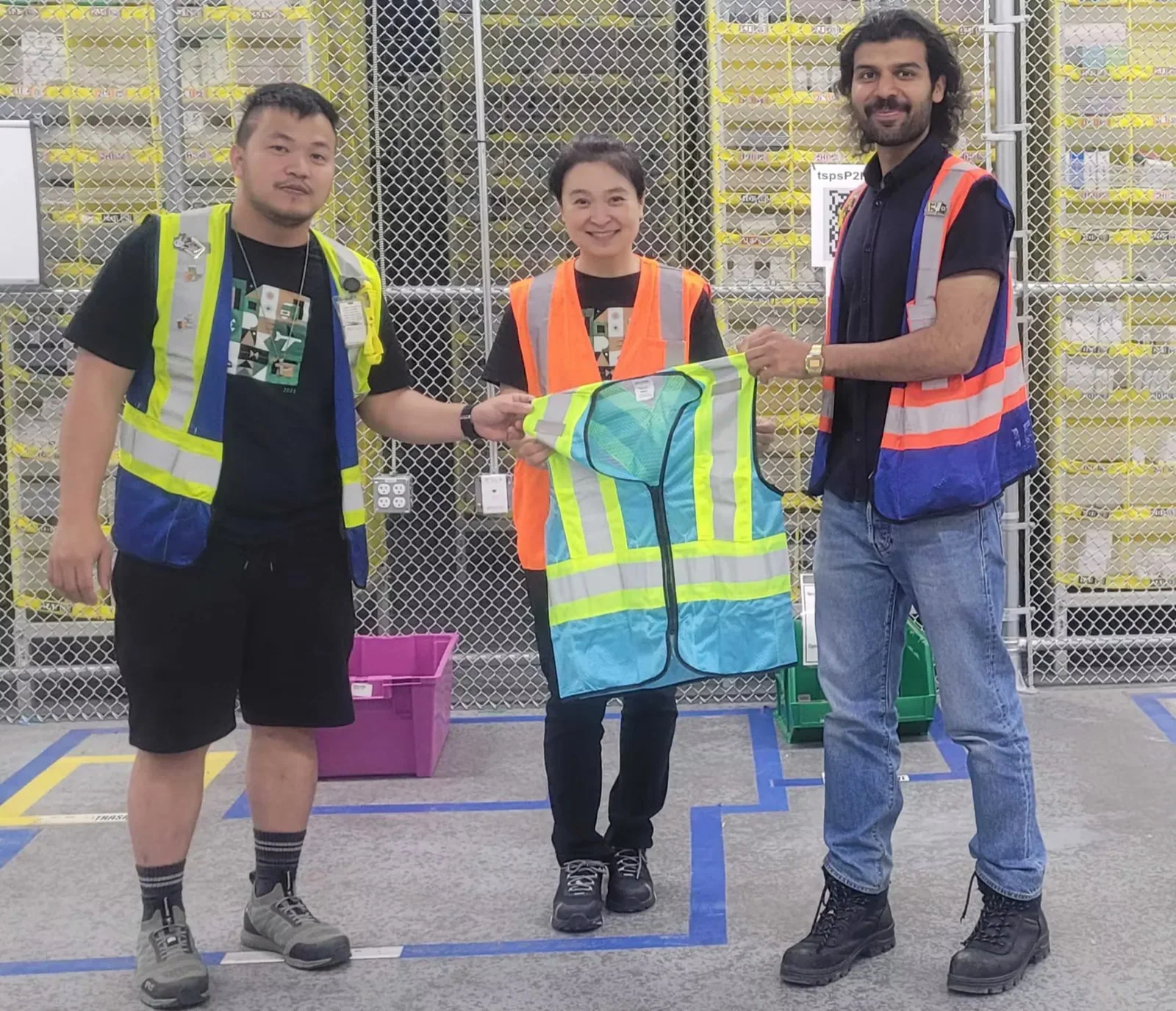 The first ambassador promotion at Amazon Robotics.